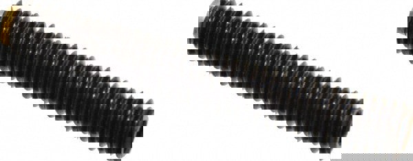 Set Screw: M6 x 1.00 x 40 mm, Soft Tip Point, Steel, Grade 5.8